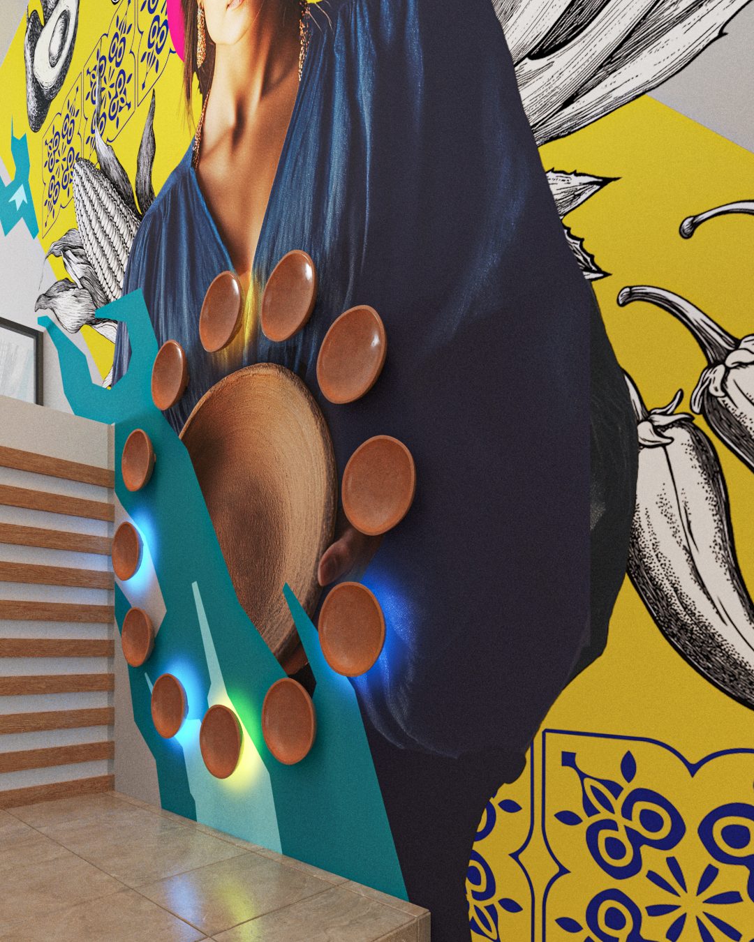 Detalle 1 del proyecto Corazón de Barro